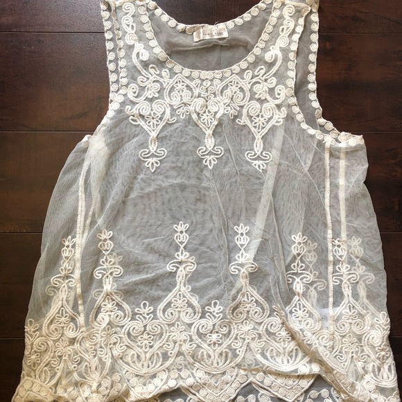 Tea n rose top - Picture 2 of 3